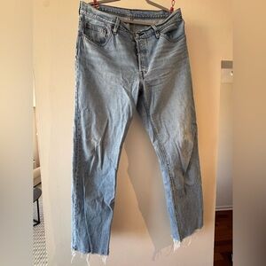Levi 501 90s Lightweight Jeans w/ raw hem - Keep it Copacetic